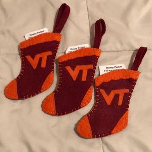 Virginia Tech money pockets/stockings